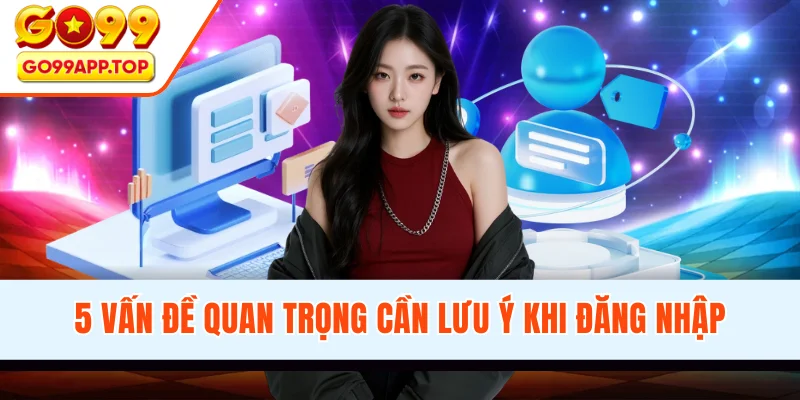 5 vấn đề quan trọng cần lưu ý khi đăng nhập